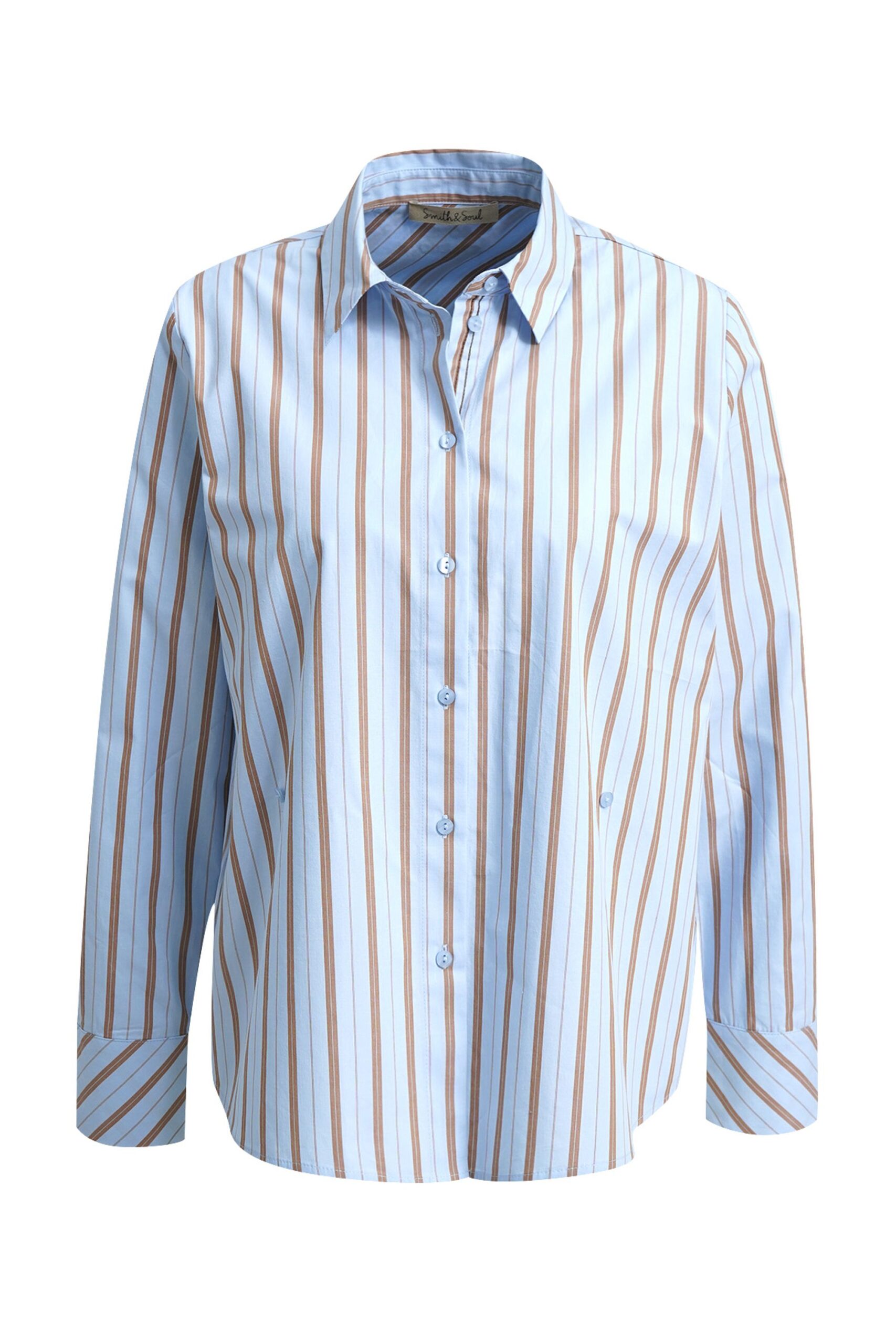 Smith&Soul Striped Blouse adjustable waist – Bild 4