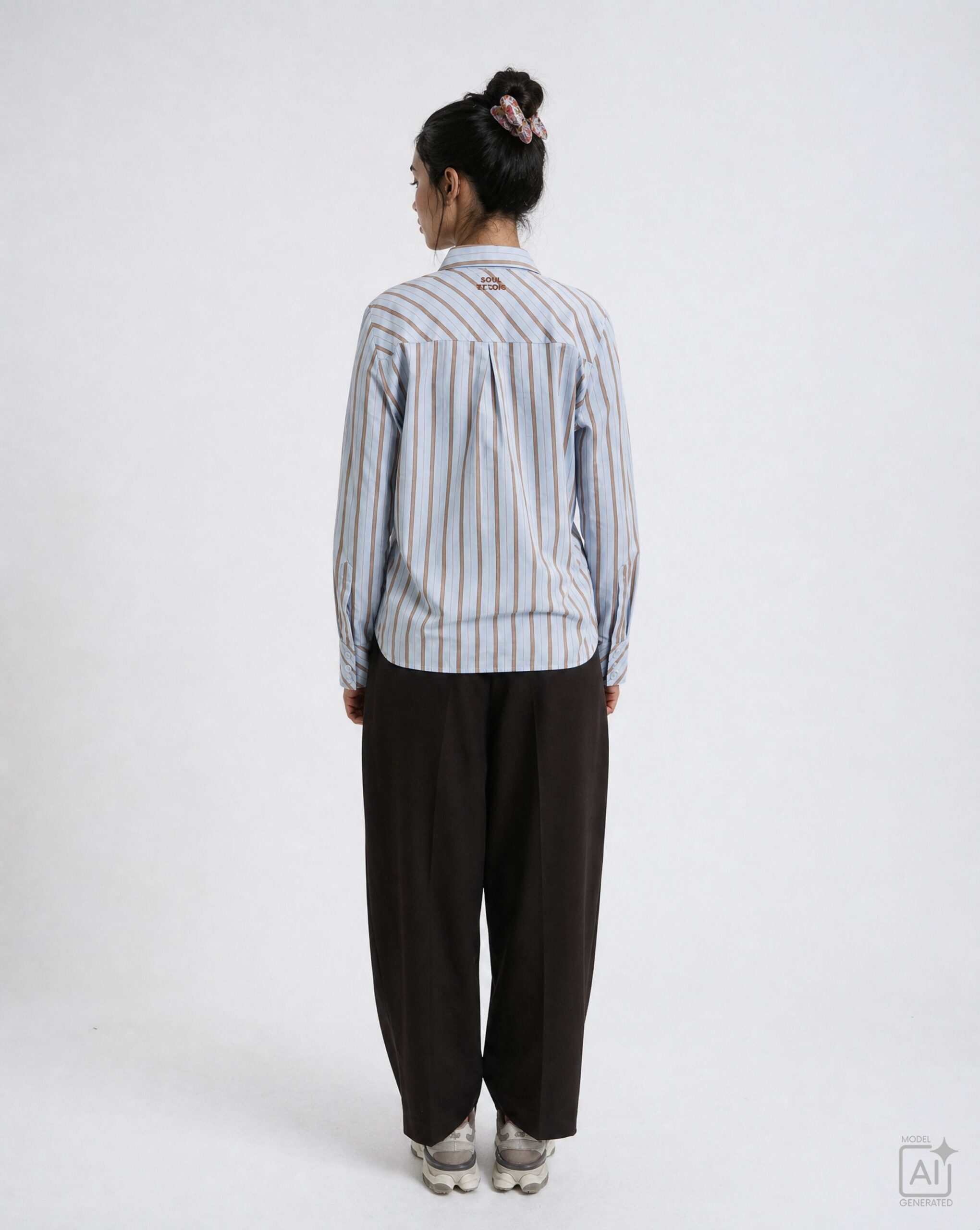 Smith&Soul Striped Blouse adjustable waist – Bild 3