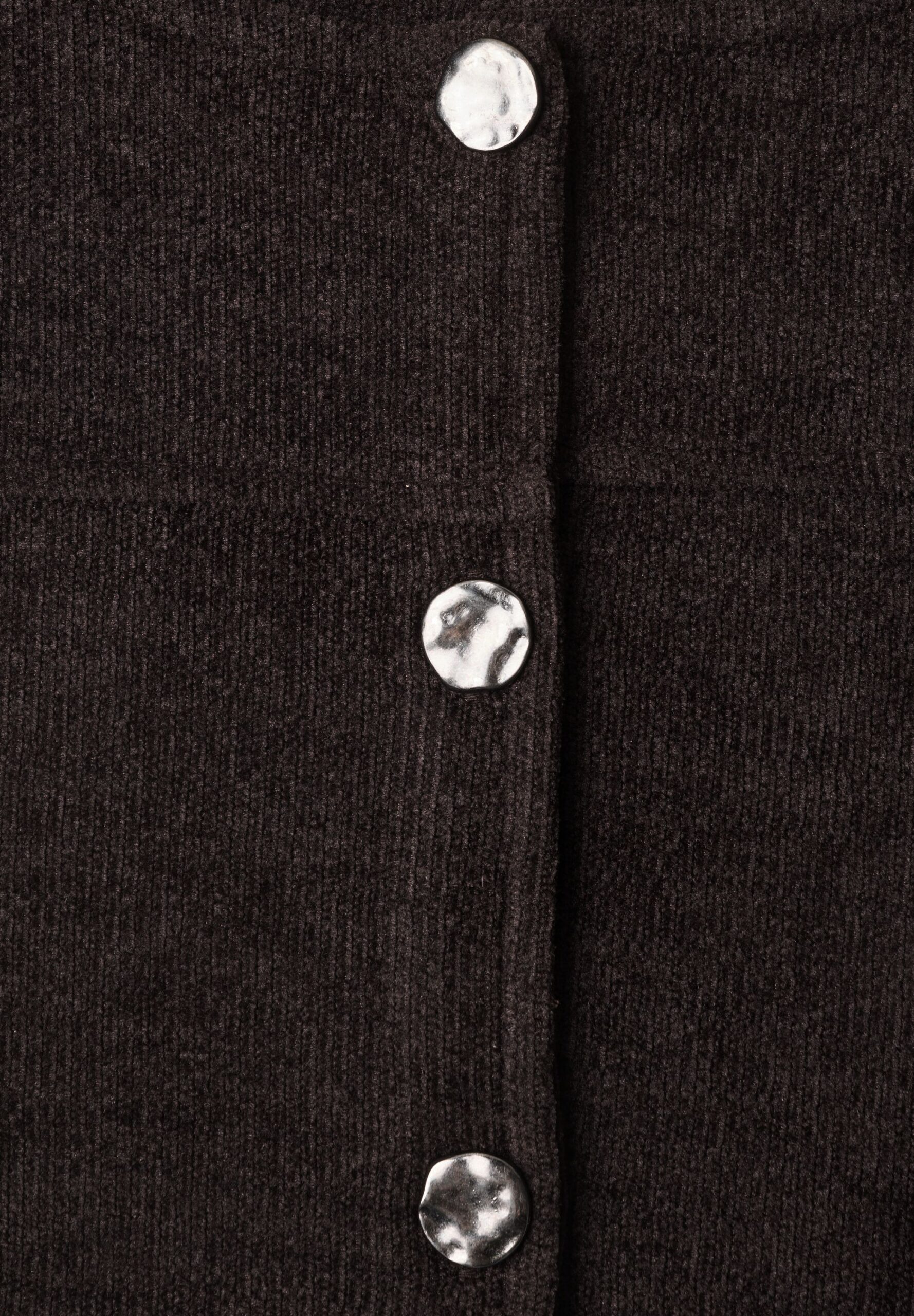 Street One Kurze Jacke mit Rundhals und Deko-Knöpfen – Bild 2