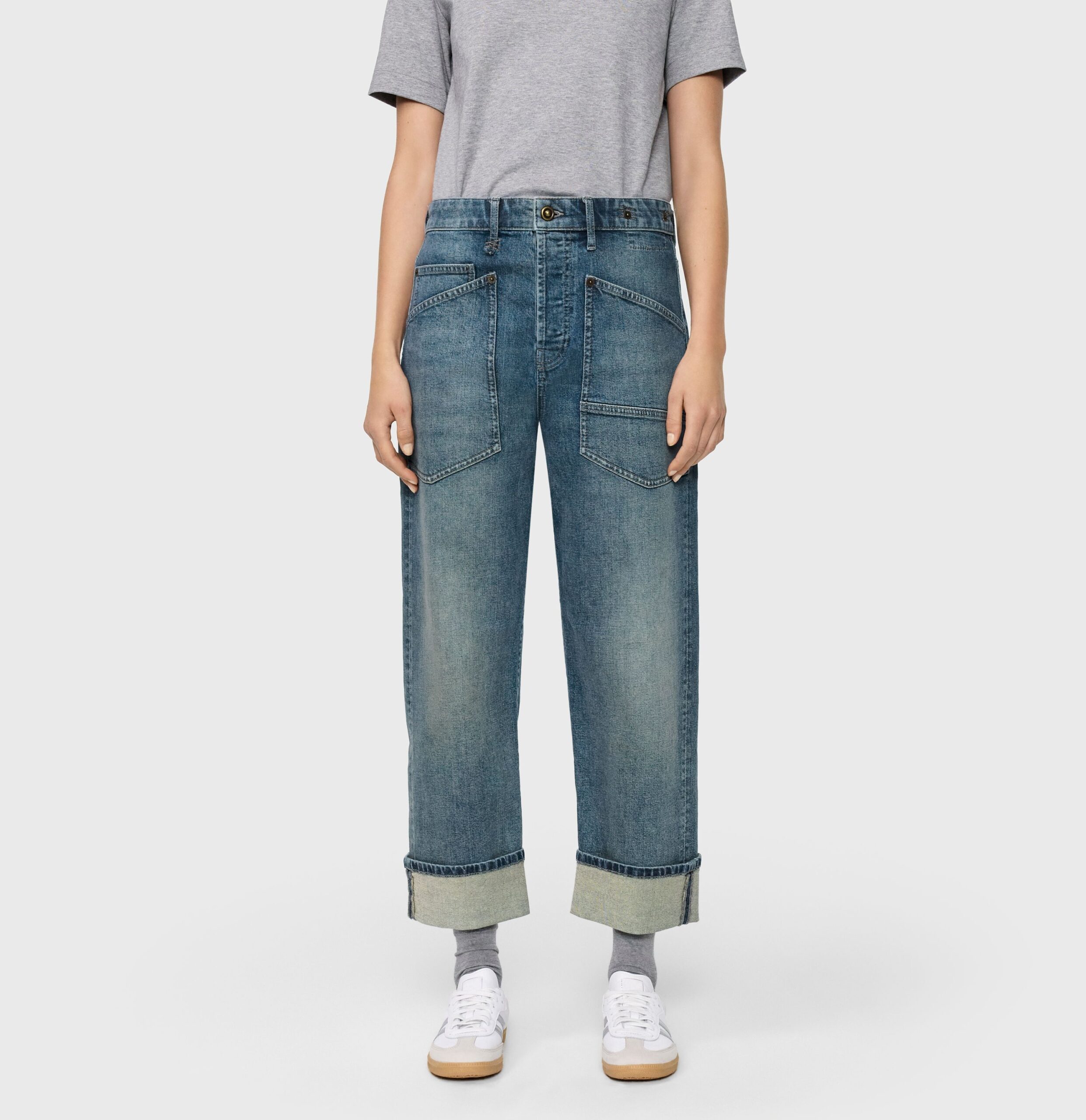 MAC Jeans Baggy Jeans mit Relaxed Fit und geradem Bein