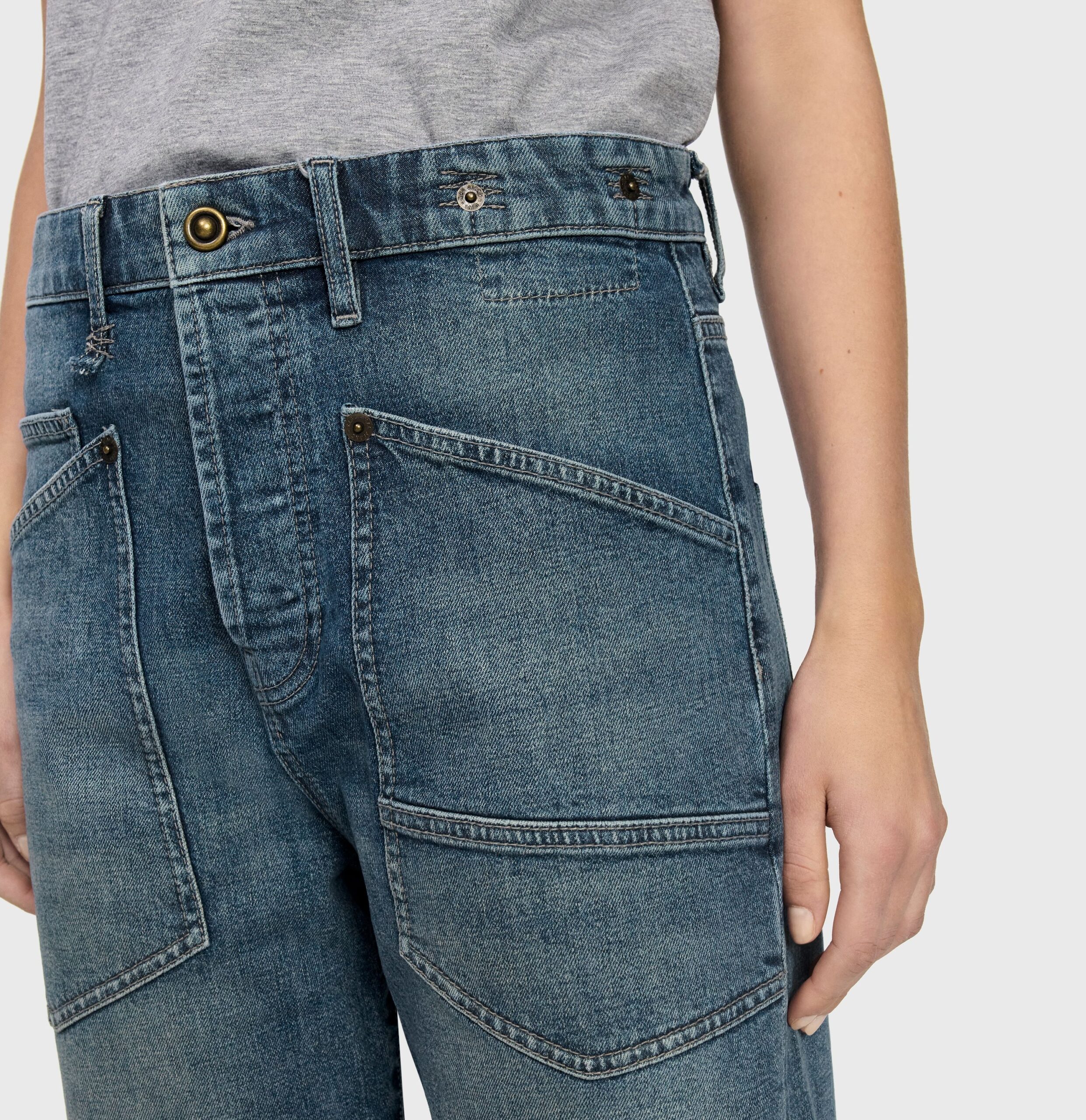 MAC Jeans Baggy Jeans mit Relaxed Fit und geradem Bein – Bild 7