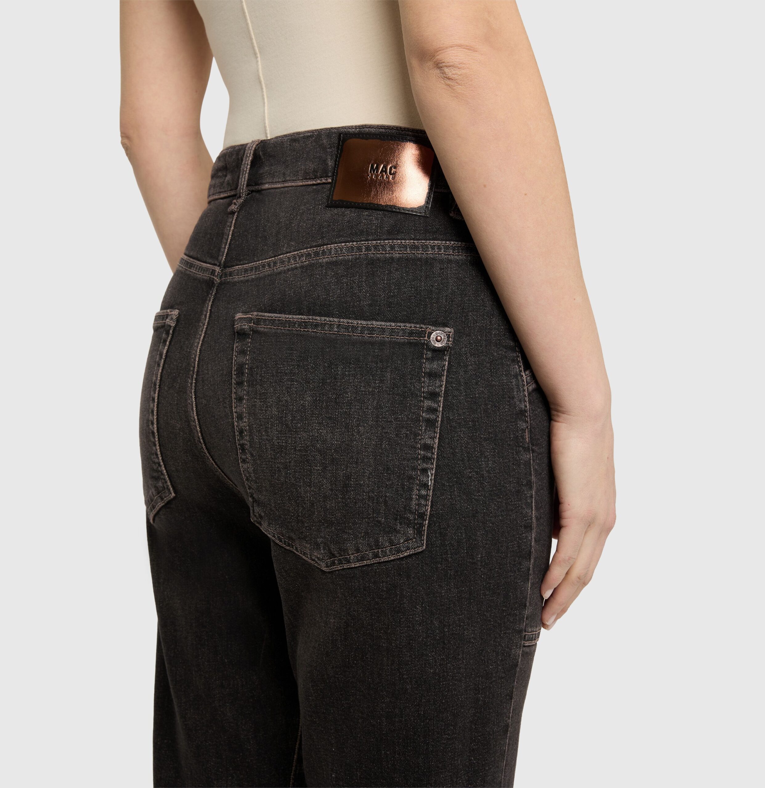 MAC Jeans Baggy Jeans mit Relaxed Fit und geradem Bein – Bild 6