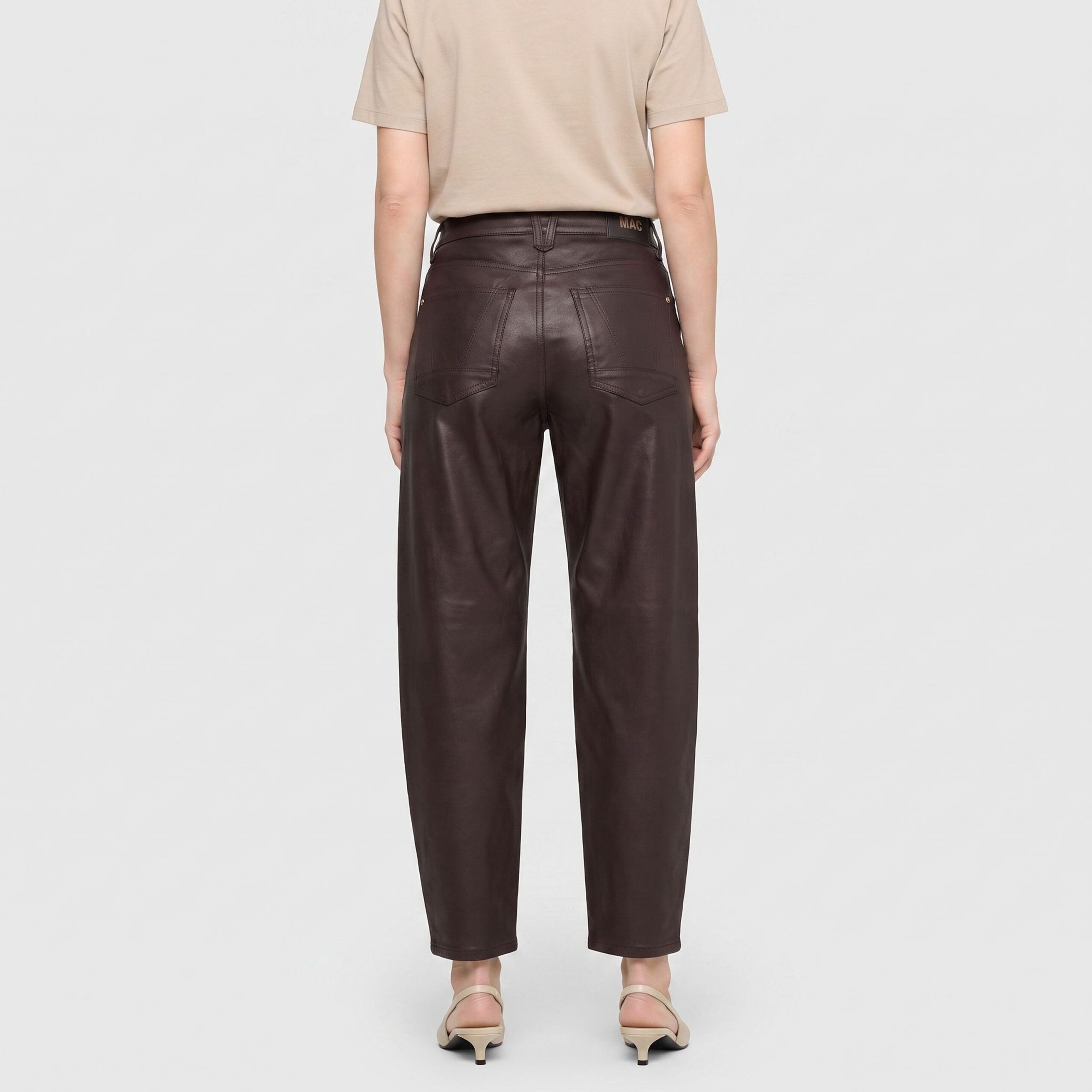 MAC Jeans DANNI 2.3 Coated Cotton Tencel Hose – Bild 4