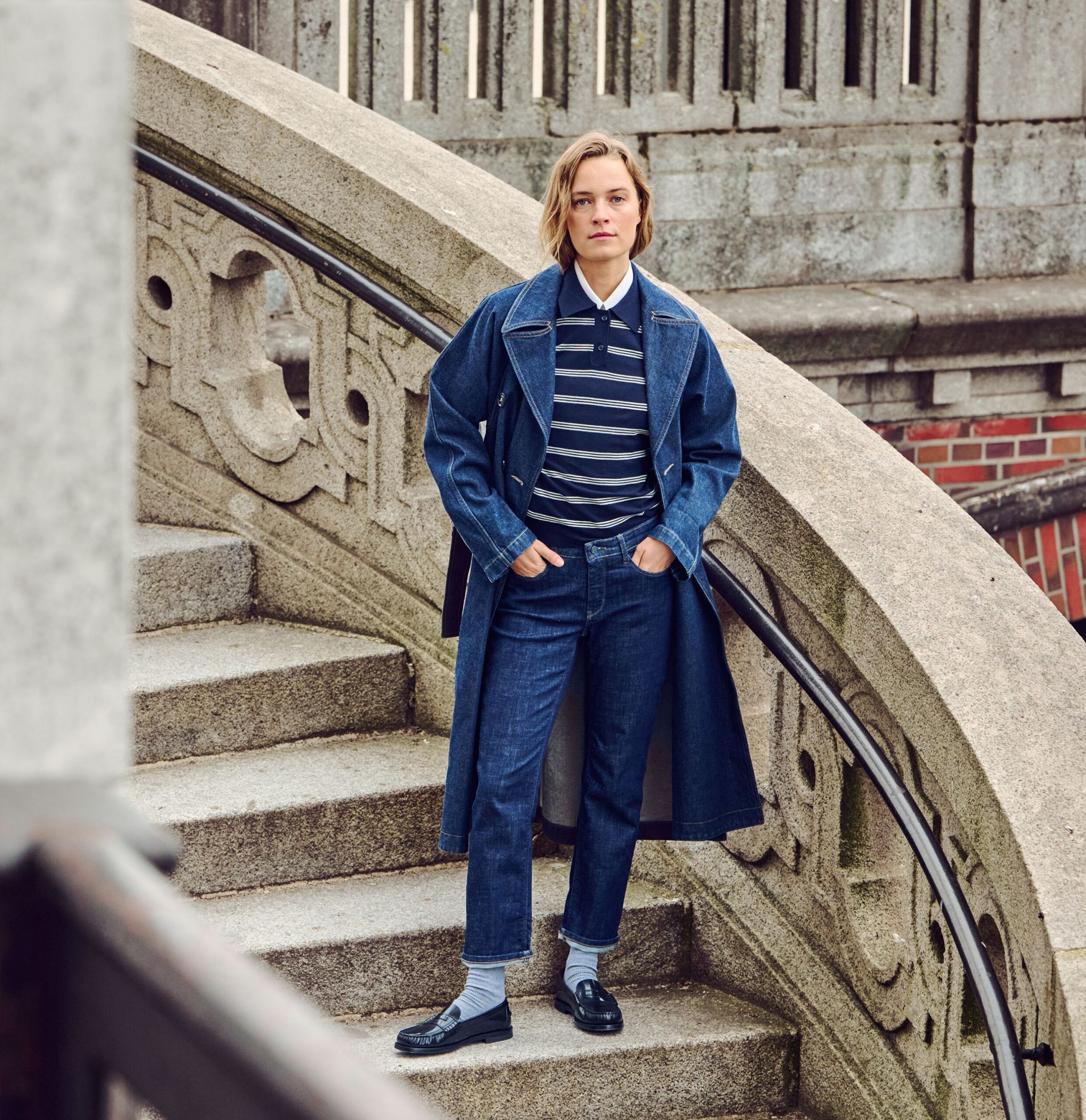 MAC Jeans Gerade Jeans im Vintage-Look mit 5-Pocket-Design – Bild 7