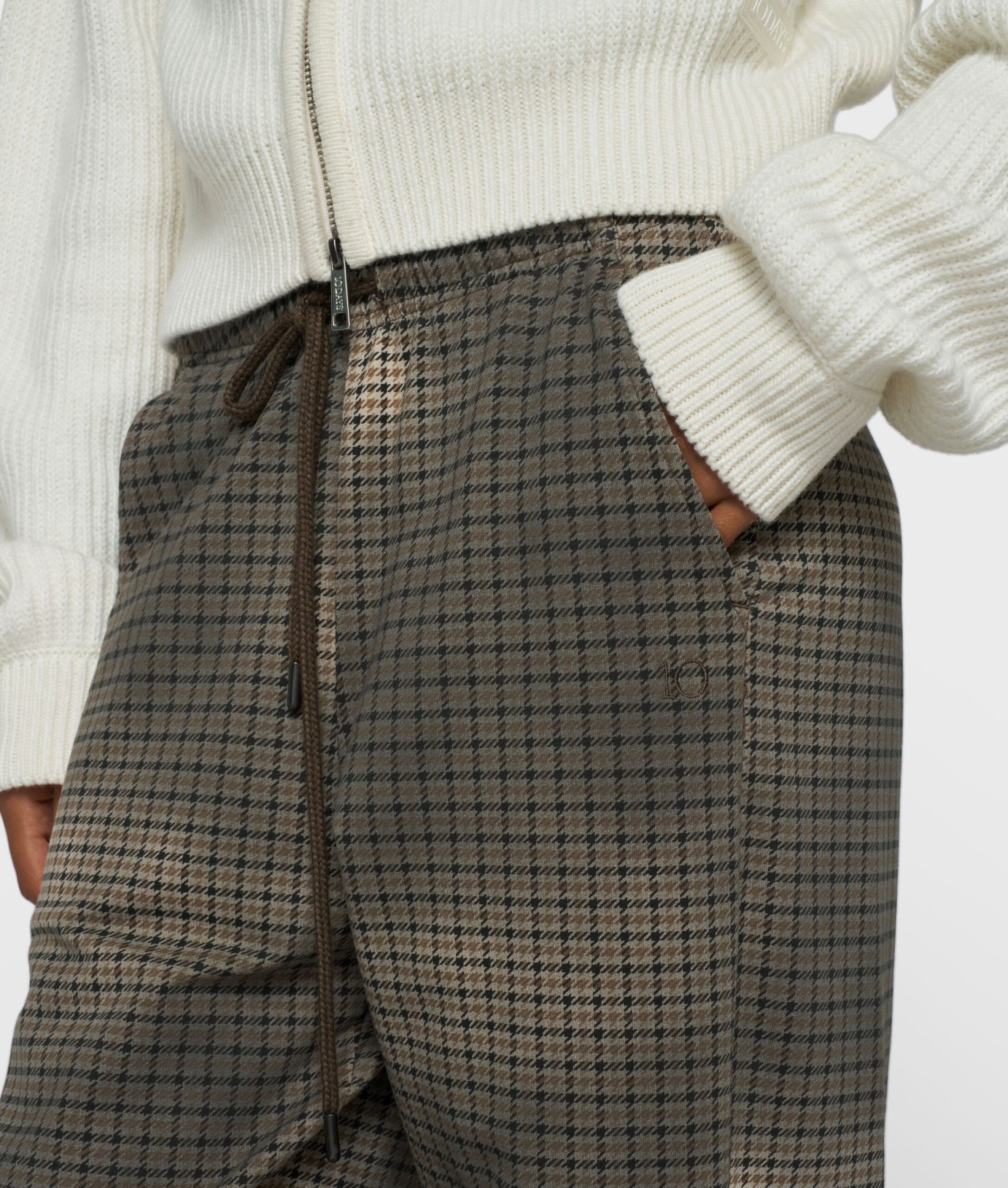 10 DAYS Chique Pants Check Hose – Bild 4