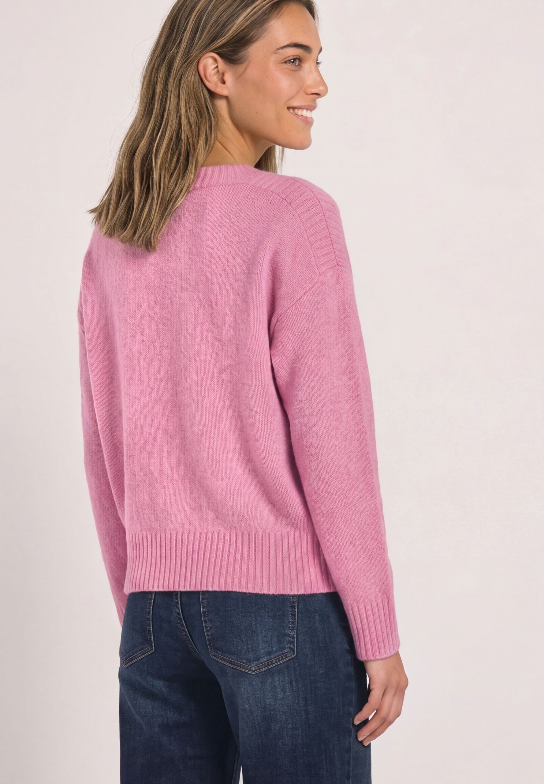 Street One Damen Strickpullover mit U-Boot-Ausschnitt – Bild 6