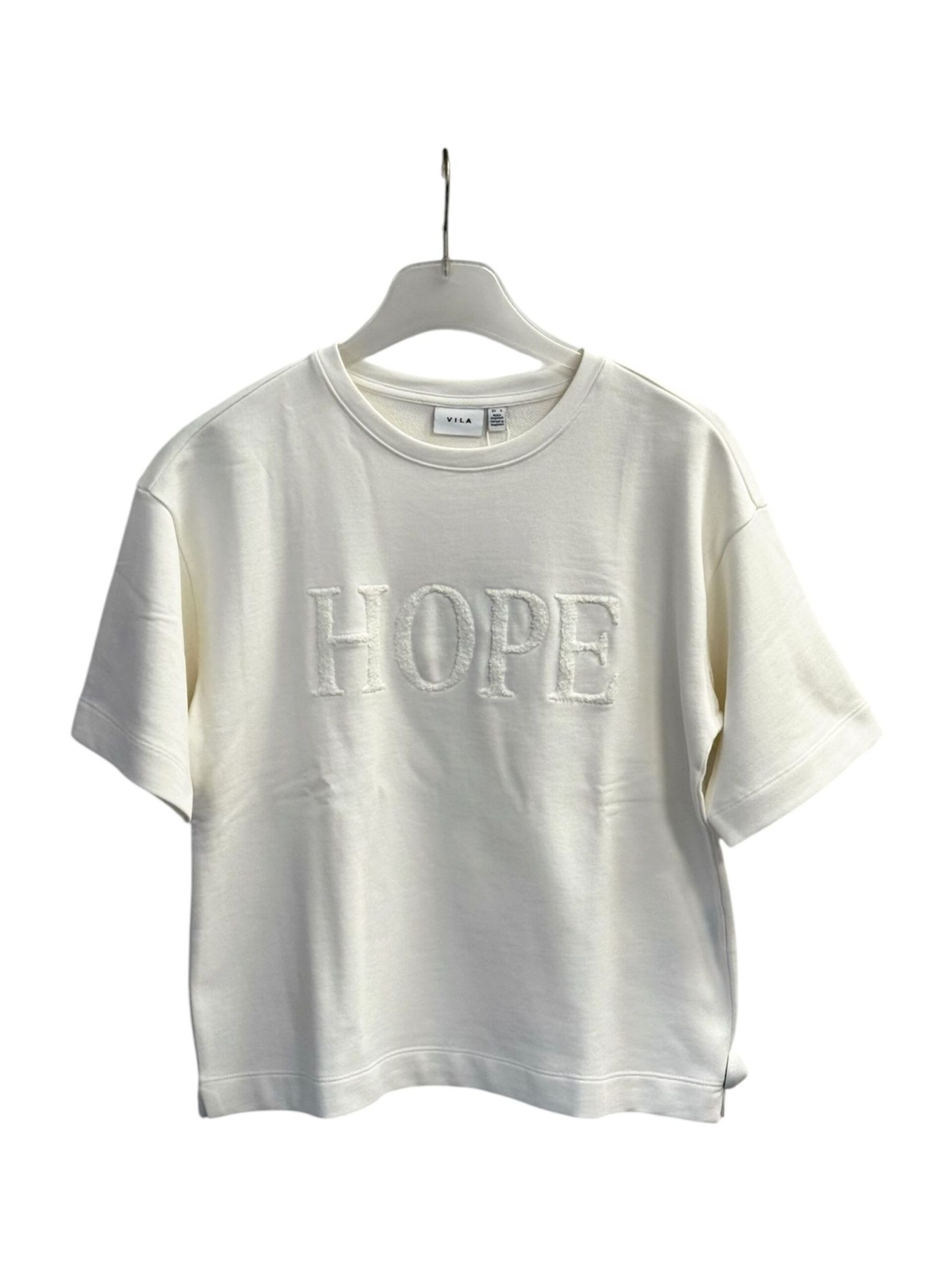 VILA HOPE O-NECK 2/4 SWEAT TOP