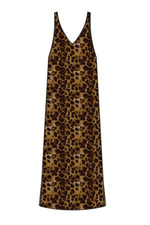 Smith&Soul Strap Dress Midikleid mit V-Ausschnitt aus Viskose