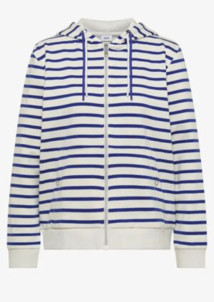 CECIL Langarmjacke mit Kapuze und Struktur