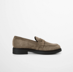 Marc O'Polo Shoes Penny-Loafer aus geöltem Veloursleder