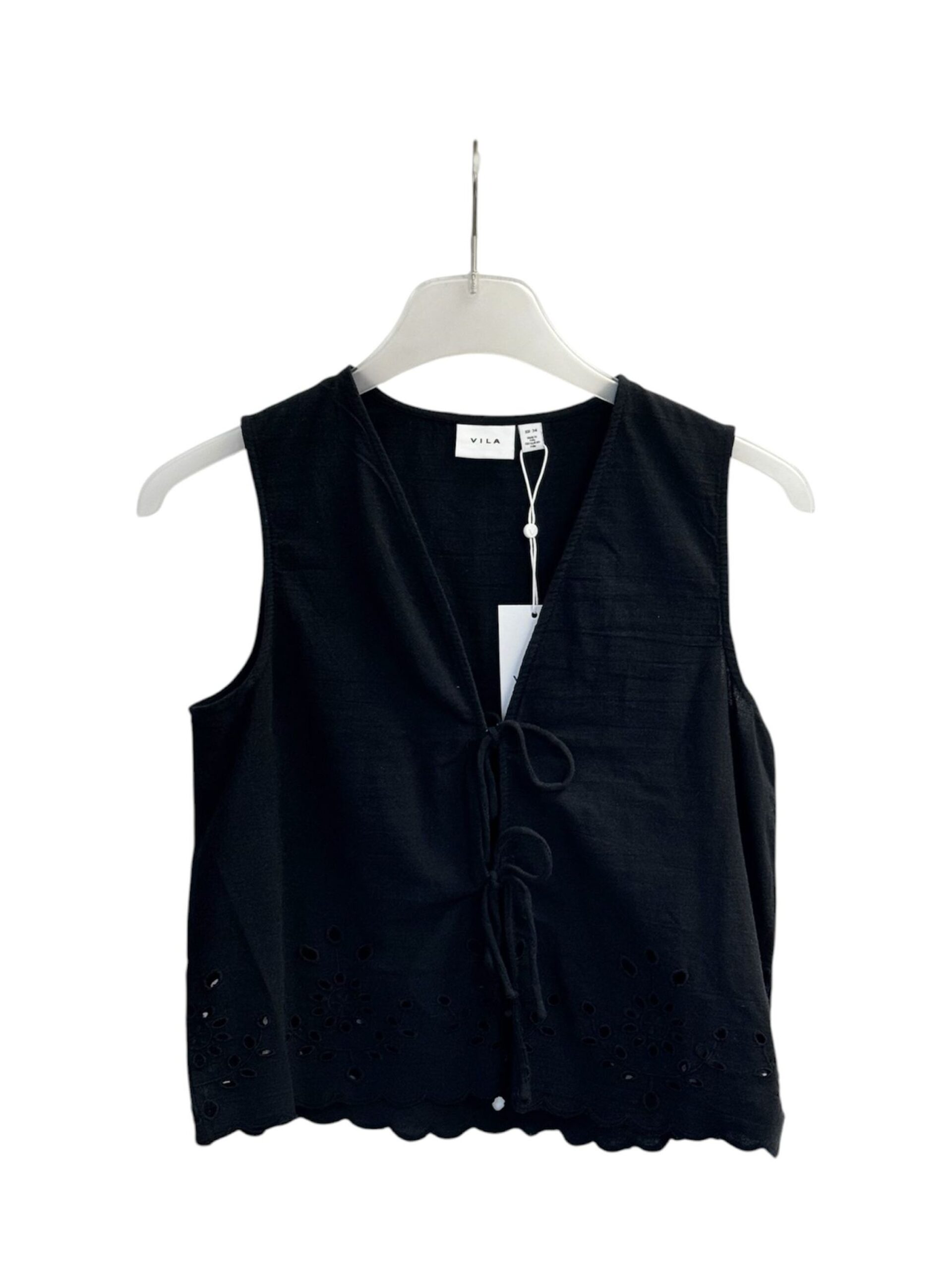 VILA V-Neck S/L Open Vest