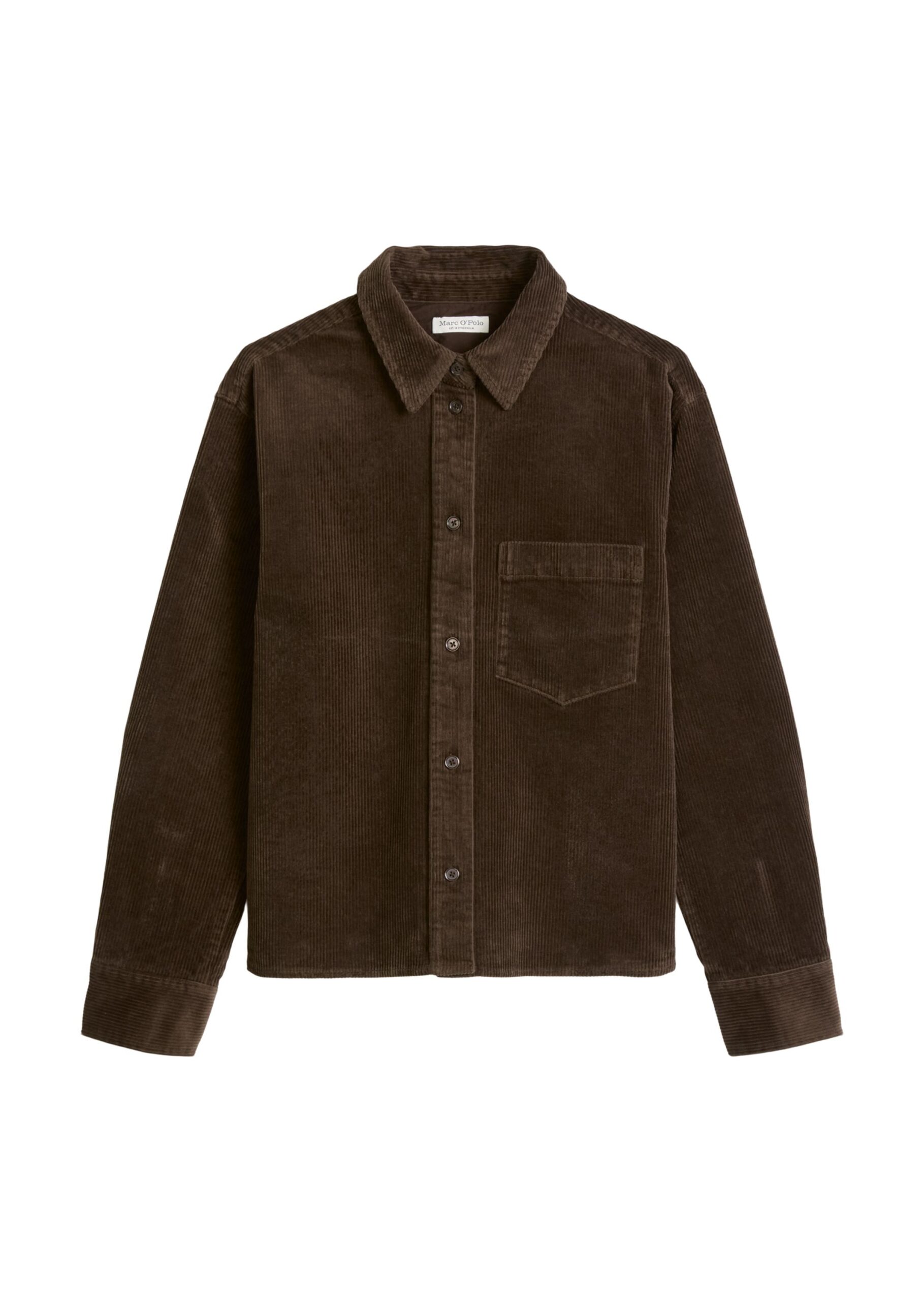 Marc O'Polo Casual Cordbluse im Loose Fit