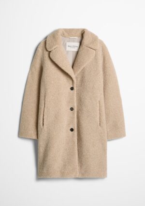 Marc O'Polo Teddyjacke regular aus Curly-Plüsch