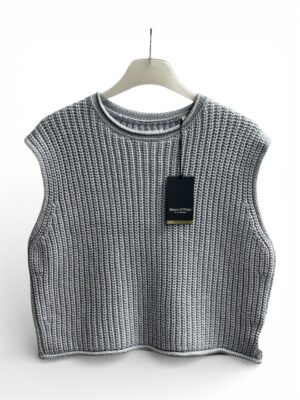 Marc O'Polo Pullover ohne Ärmel mit Boot-Ausschnitt