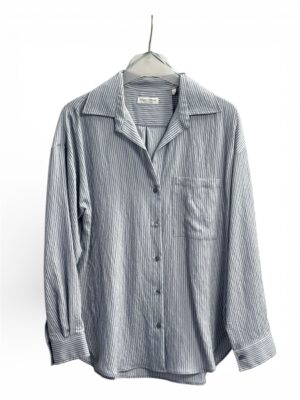 Marc O'Polo Casual Bluse mit offenem Kent-Kragen