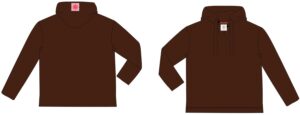 The Shirt Project Hoodie mit V-Ausschnitt