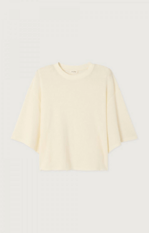 American Vintage T-Shirt Ample MC Col Rond