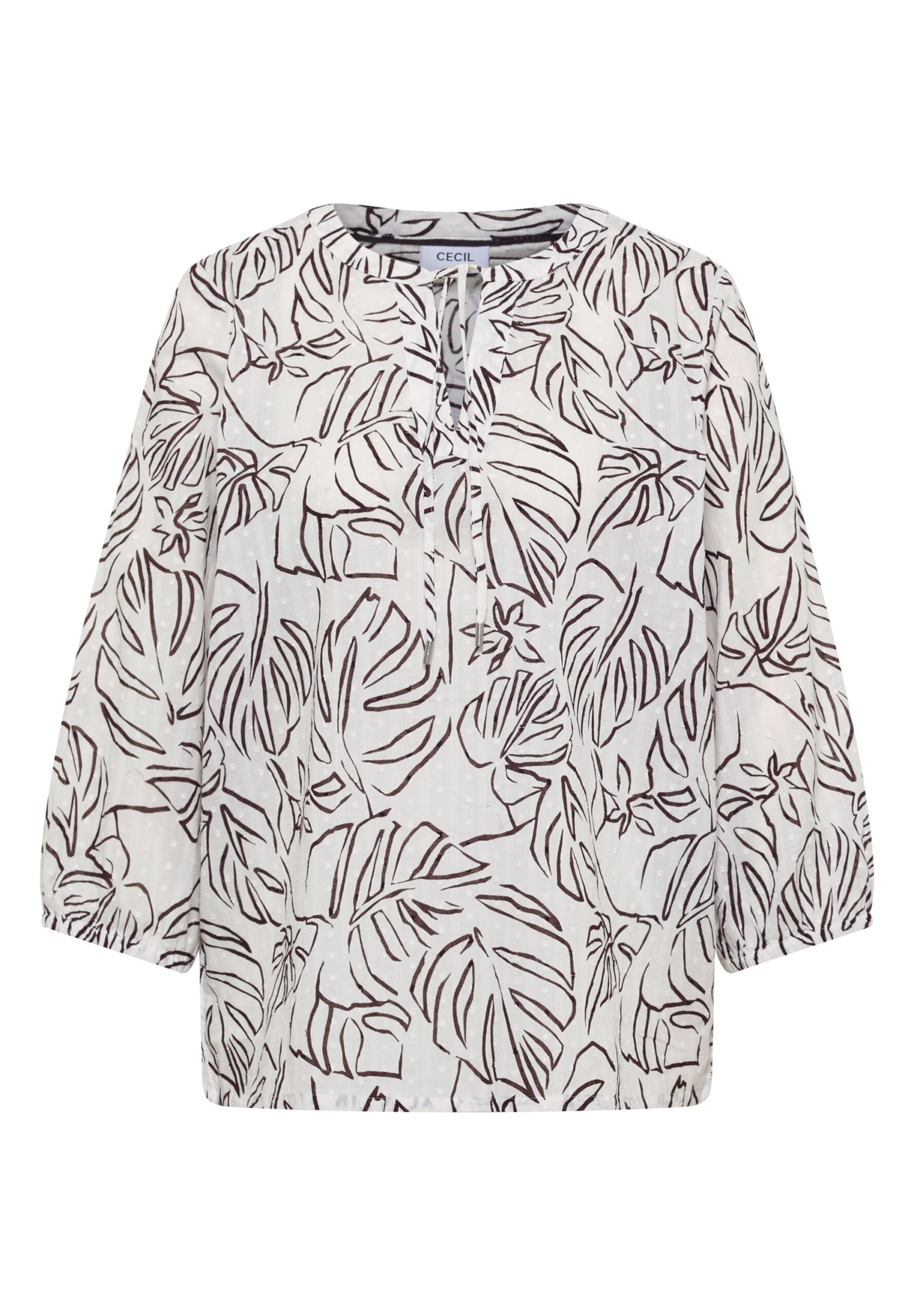 CECIL TOS Print Tunic Blouse