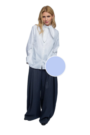 Tonno & Panna Hemdbluse mit Stehkragen