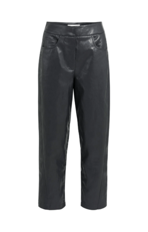 YAYA Karottenförmige Hose aus veganem Leder