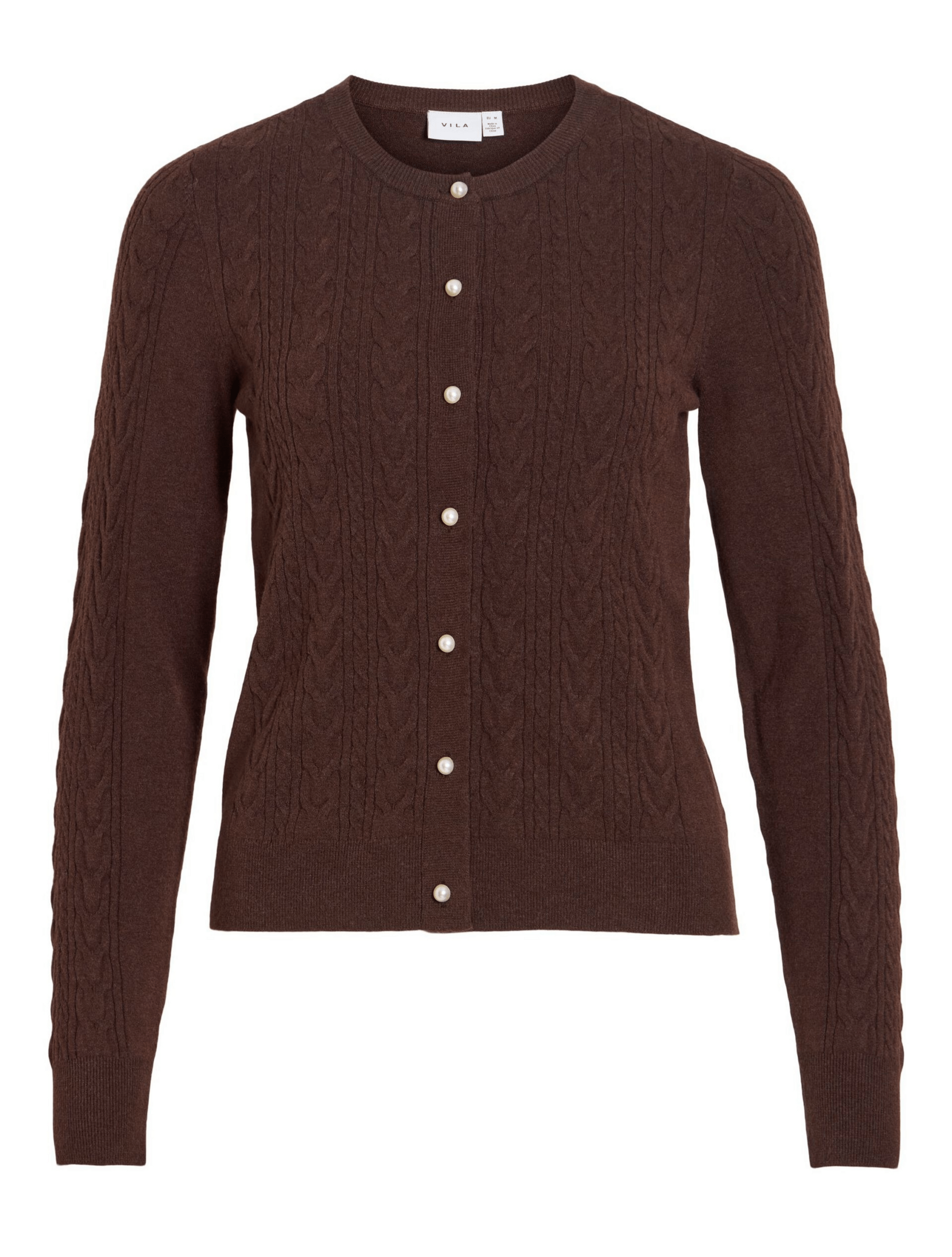 VILA VIKERRY Cable L/S Knit Cardigan