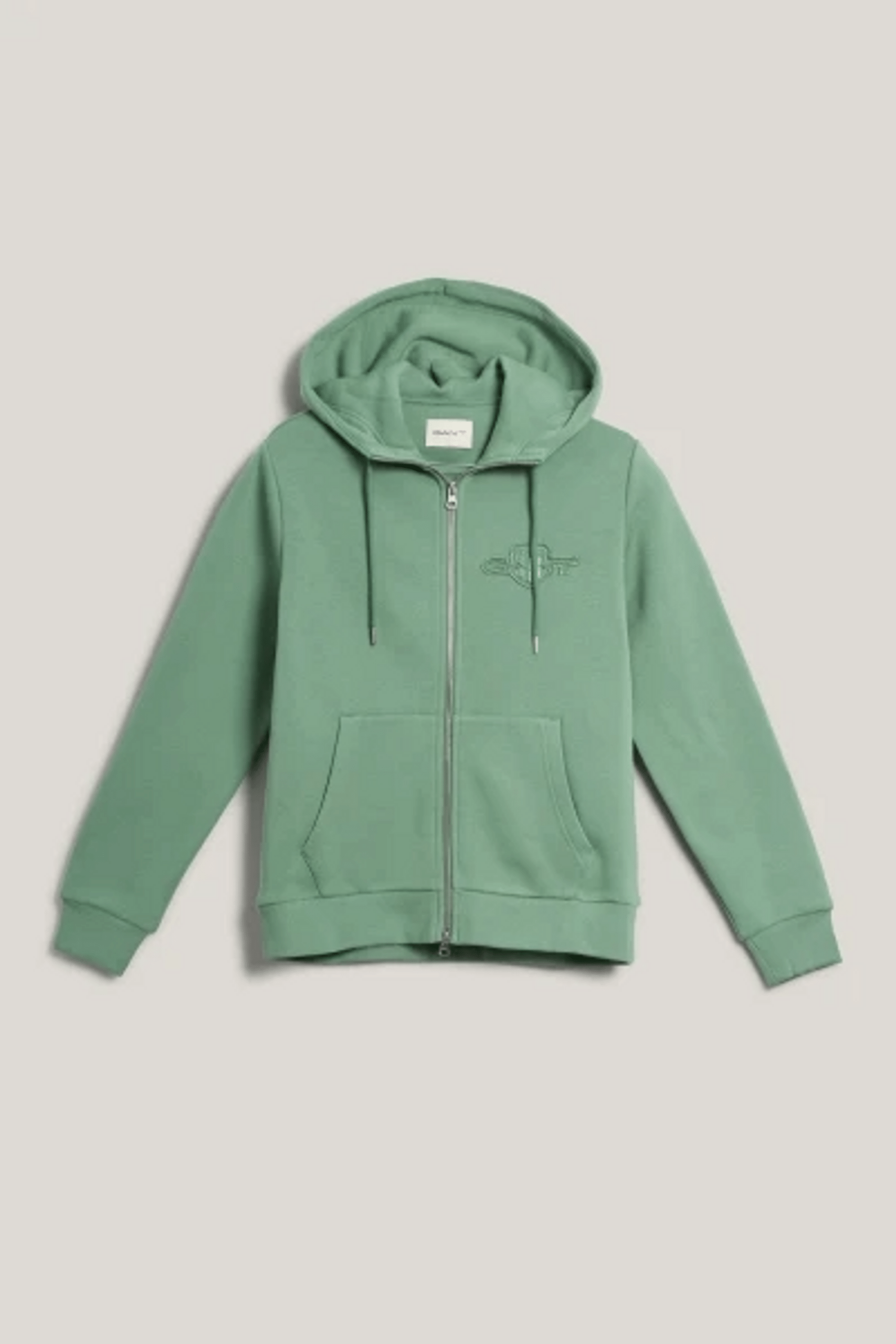 GANT REG TONAL SHIELD ZIP HOODIE