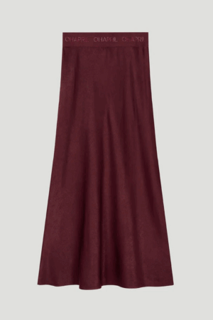 OH APRIL JAELYNN SATIN SKIRT