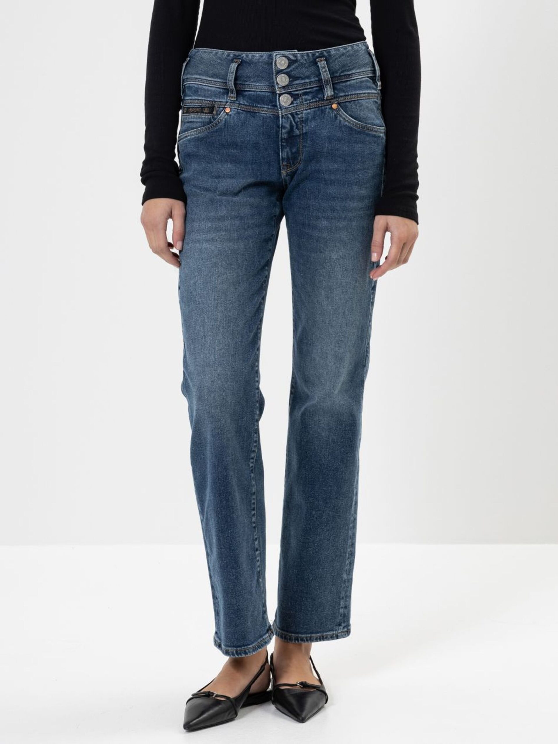 Herrlicher RAYA NEW STRAIGHT ORGANIC DENIM