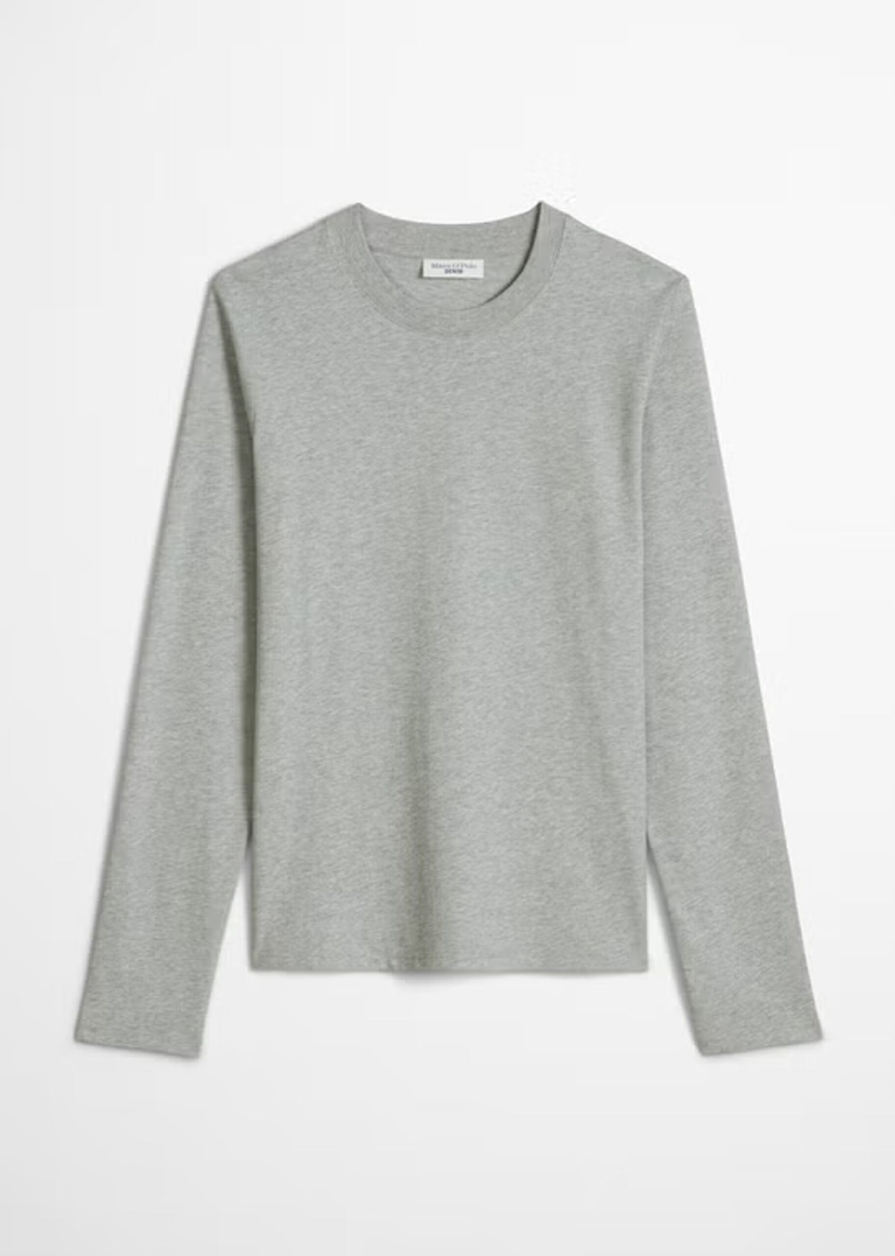 Marc O'Polo Denim Langarm-T-Shirt Crewneck aus Organic Cotton