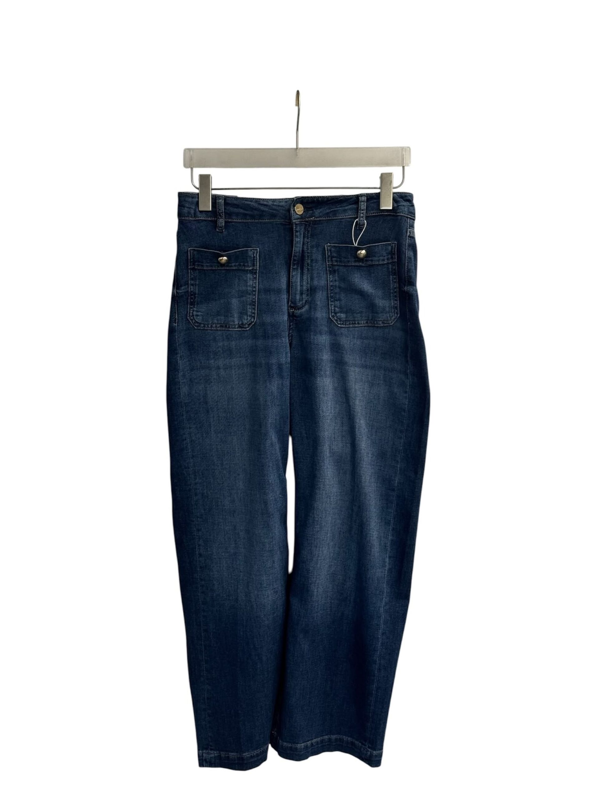 Rich & Royal Culotte Patched Pockets