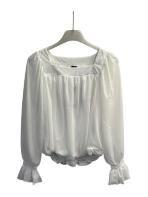 VERO MODA VMTILLY LS SQUARE NECK TOP JRS GA