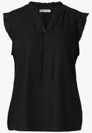 Street One LTD QR matmix volant top