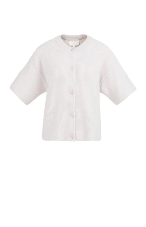 YAYA Strickcardigan mit kurzem Arm